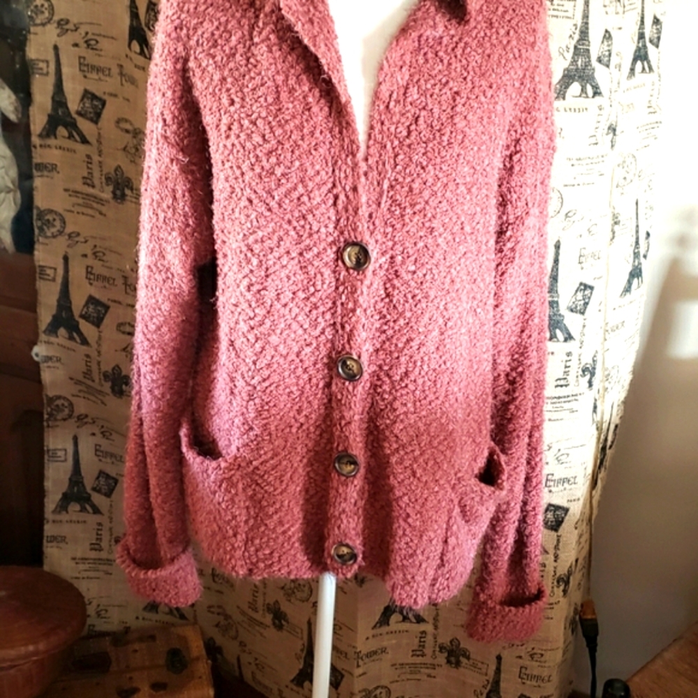 POL | Rust Cardigan - Picture 8 of 9